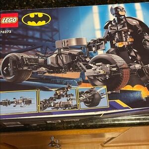 LEGO Batman Batcycle Set - Black and Gray